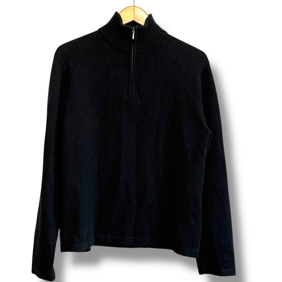 Vintage Target Branded Women's 1/4 Zip Cashmere Sweater SZ M Y2K Preppy Cottage - Picture 1 of 7